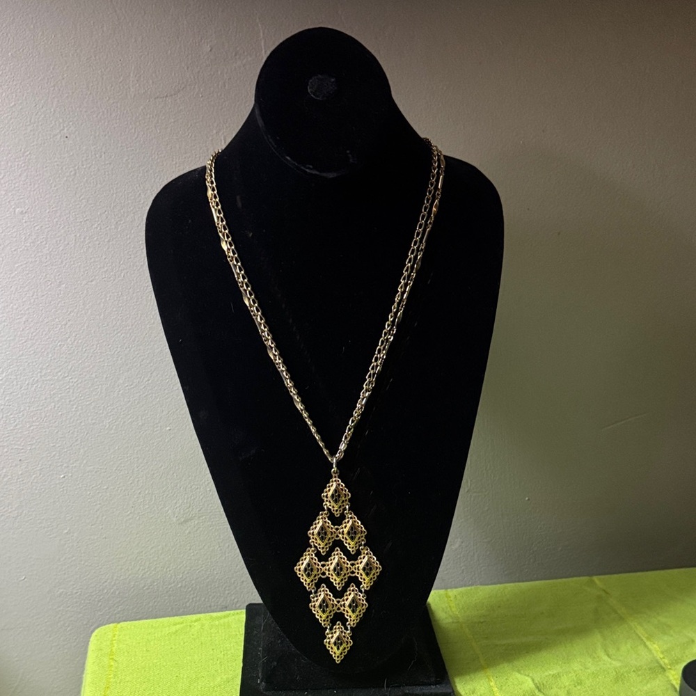 Geometric Gold Necklace